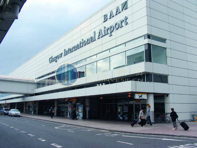 格拉斯哥glasgow机场停车位