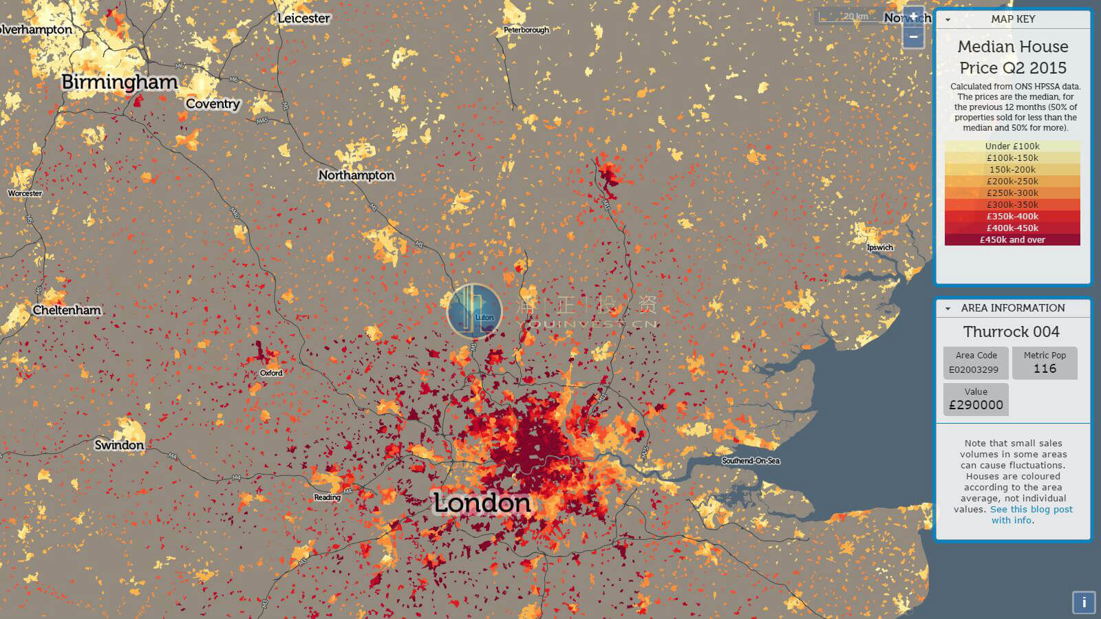 英国房产市场价格图