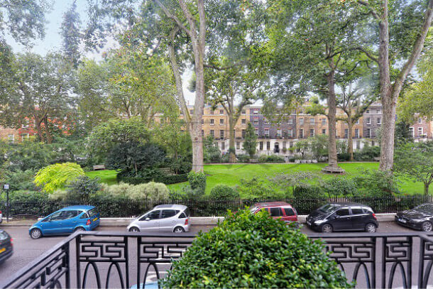 伦敦最安全的花园社区——Connaught Square
