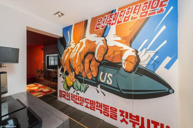 《独立日》导演出租伦敦豪宅每周要价8000镑，墙上的壁画亮了