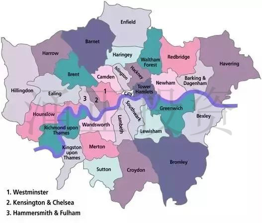 伦敦行政区域划分